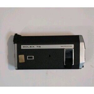Bolex 7.5 Macrozoom Super 8mm Film Movie Camera with Manual FOR PARTS OR REPAIR